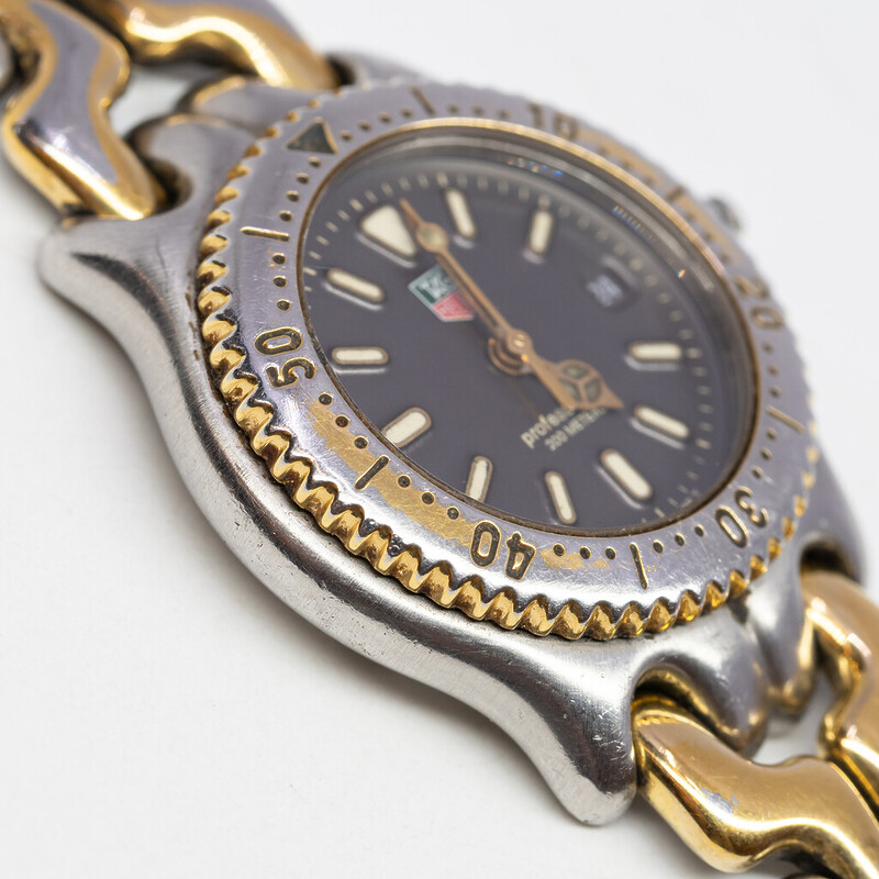 Tag Heuer WG132-0 Ladies Two Tone Quartz Watch (For Repair / Parts) #48023