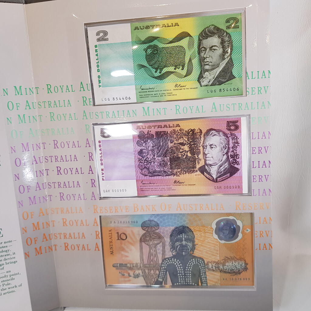 1988 Bicentennial 3 Coin & Note Folder + COA Melbourne International Coin Fair #62988 1988 Bicentennial 3 Coin & Note Folder + COA Melbourne International Coin Fair #62988 - Image 8