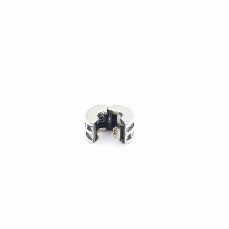 Pandora Sterling Silver Cz Sparkling Clip Charm #62806-22
