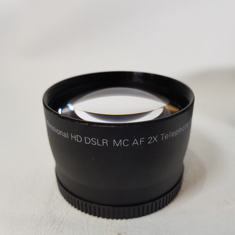 Zeikos 58mm Professional DSLR Lens Attachment Set (Wide angle Macro Telephoto) #62833