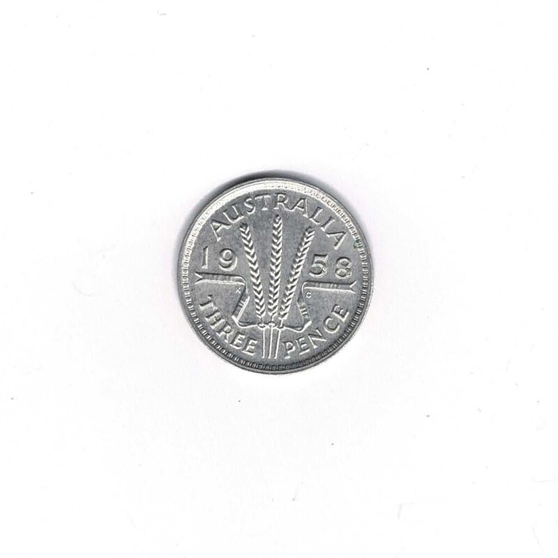 1958 Australian Proof Shilling Sterling Silver (1506 MINTED) #56949