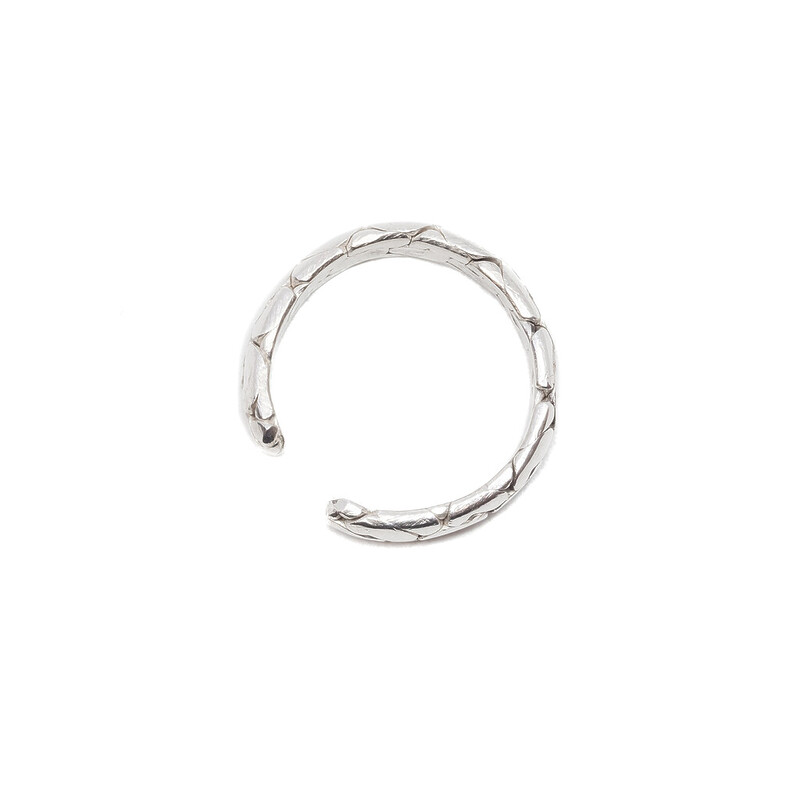 Sterling Silver Open Segmented Ring Size U 1/2 #6119-16