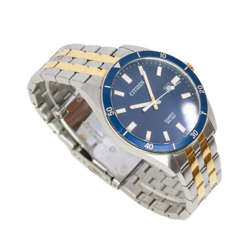 Citizen G111-S114365 WR100 Men's Quartz Large Face 2-Tone Watch #62685