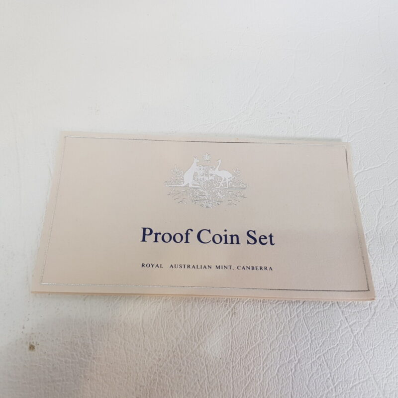 Australia Coin Set 1983 Proof Set & COA #62675