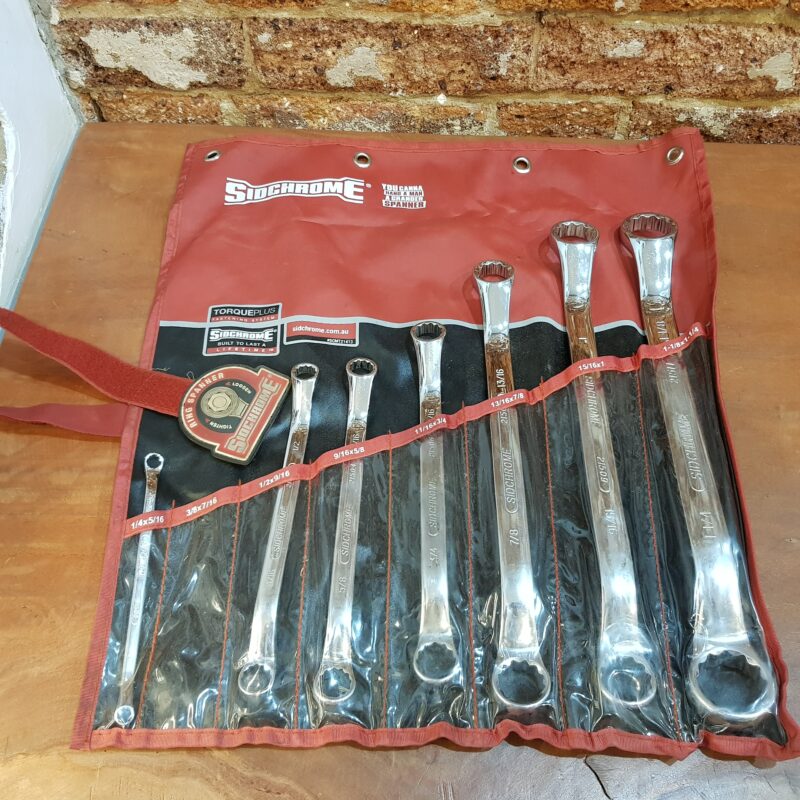 Sidchrome AF Ring 8 Pce Spanner Set SCMT21413 (missing Spanner) #63231