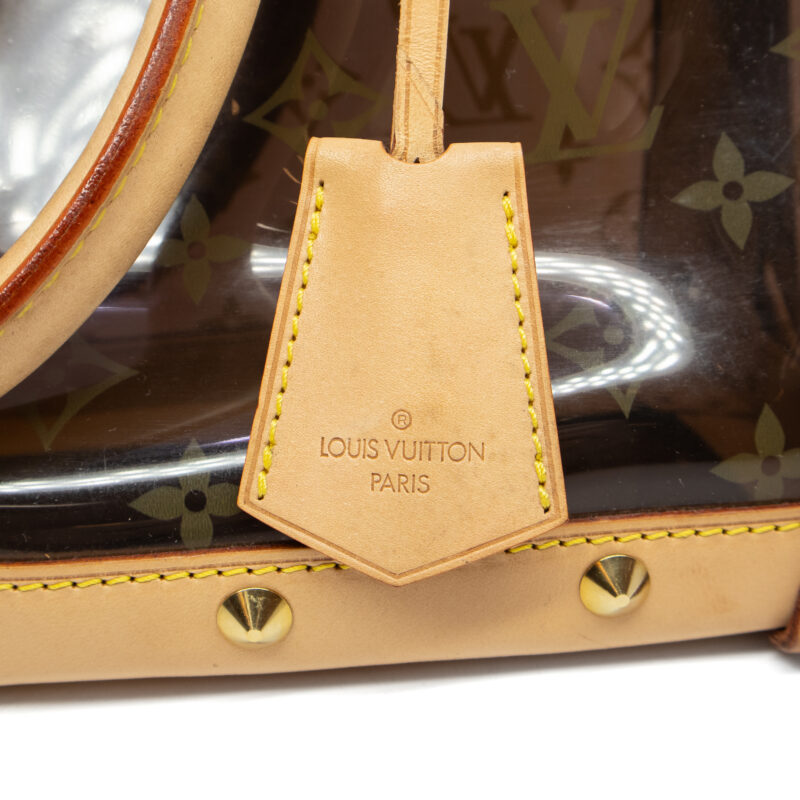 Louis Vuitton Vinyl Monogram Ambre Neo Cabas MM Handbag + COA #63223