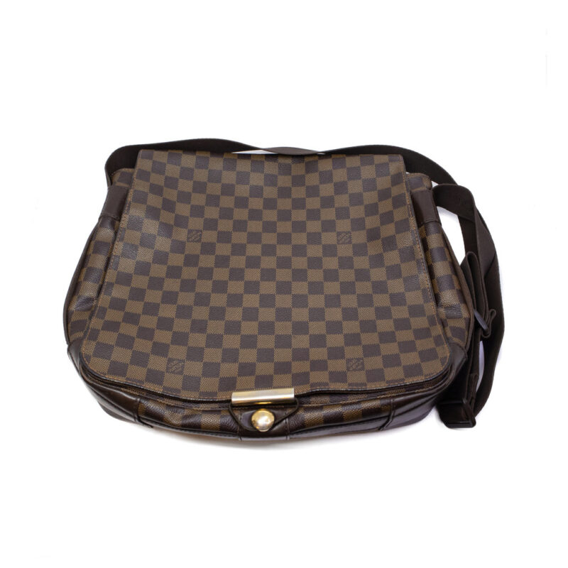 Louis Vuitton Damier Ebene Messenger Satchel Bag c/2008 + COA #63224