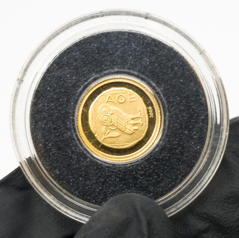 24ct 0.999 Gold Coin 2006 Congo 10 Francs 0.5 Grams #57065
