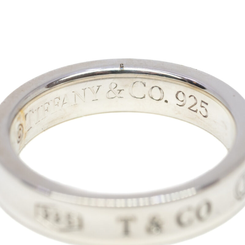Tiffany & Co. 1837 Narrow Ring in Sterling Silver Size I (i) #62724