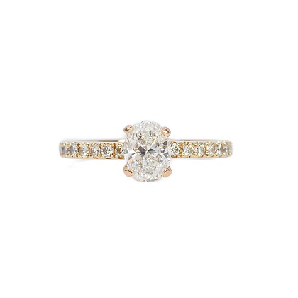 1.01ct Diamond Engagement Ring F/VS2 in 18ct Gold GIA + Val $18,465 #62916
