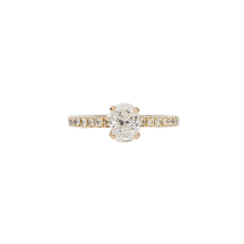 1.01ct Diamond Engagement Ring F/VS2 in 18ct Gold GIA + Val $18,465 #62916