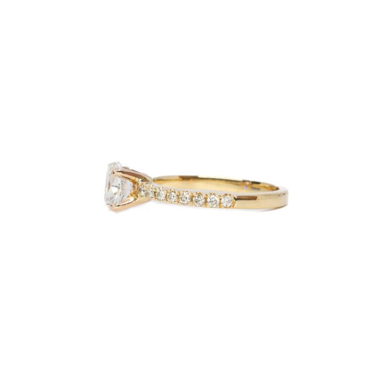 1.01ct Diamond Engagement Ring F/VS2 in 18ct Gold GIA + Val $18,465 #62916