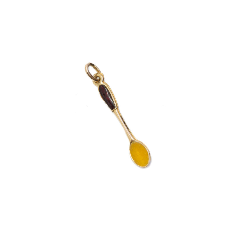 22ct Yellow Gold Spoon Pendant Charm #62637