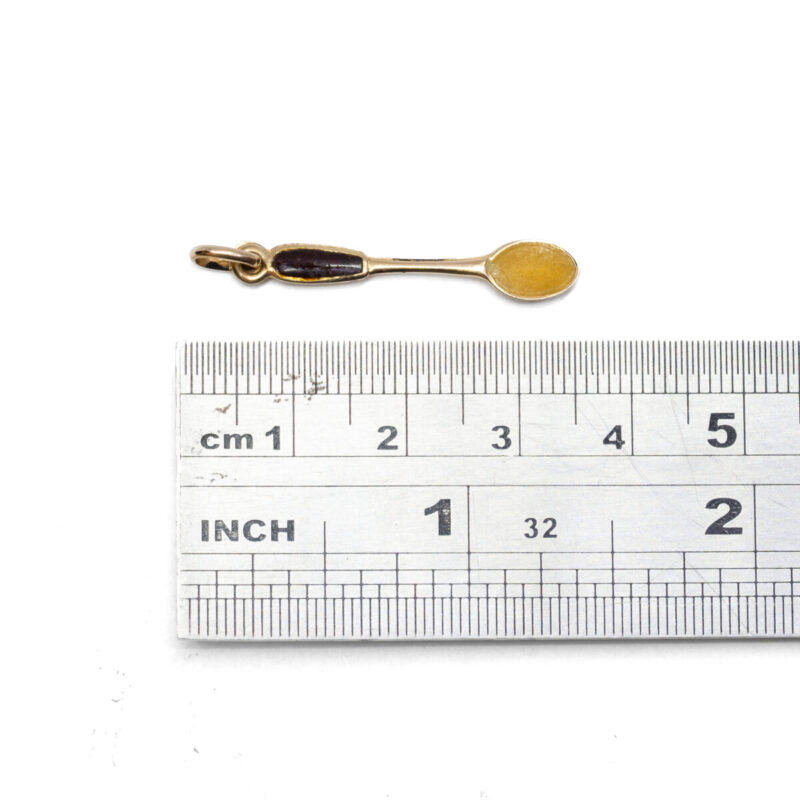 22ct Yellow Gold Spoon Pendant Charm #62637