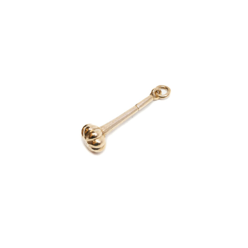 Club Pendant Charm 10ct Yellow Gold #62513-2