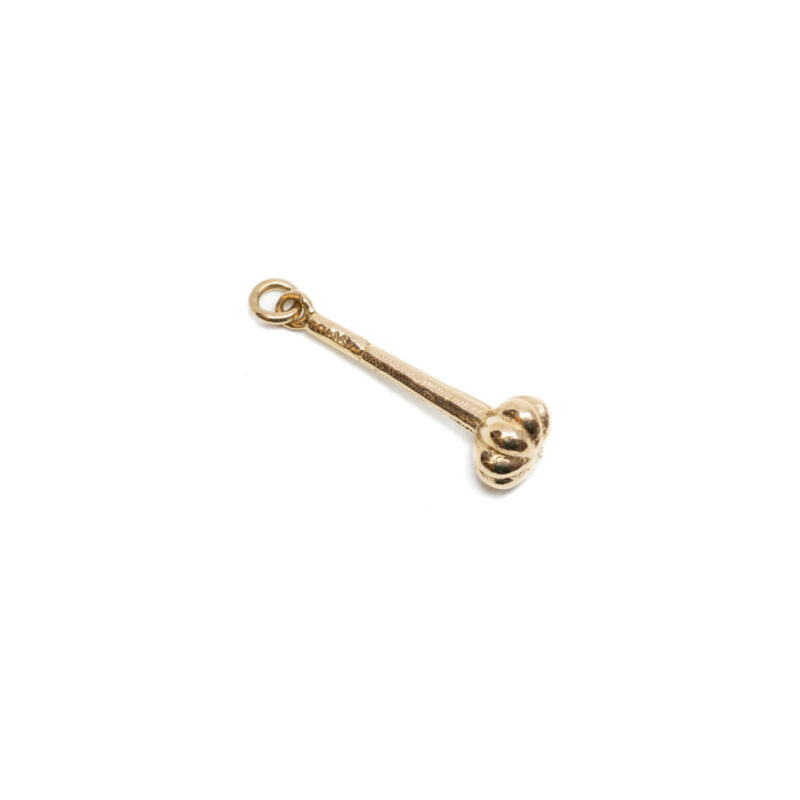 Club Pendant Charm 10ct Yellow Gold #62513-2