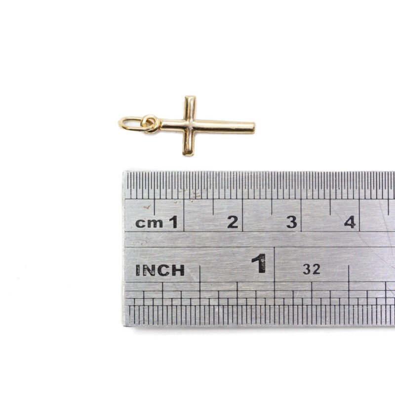 9ct Yellow Gold Cross Pendant #60219