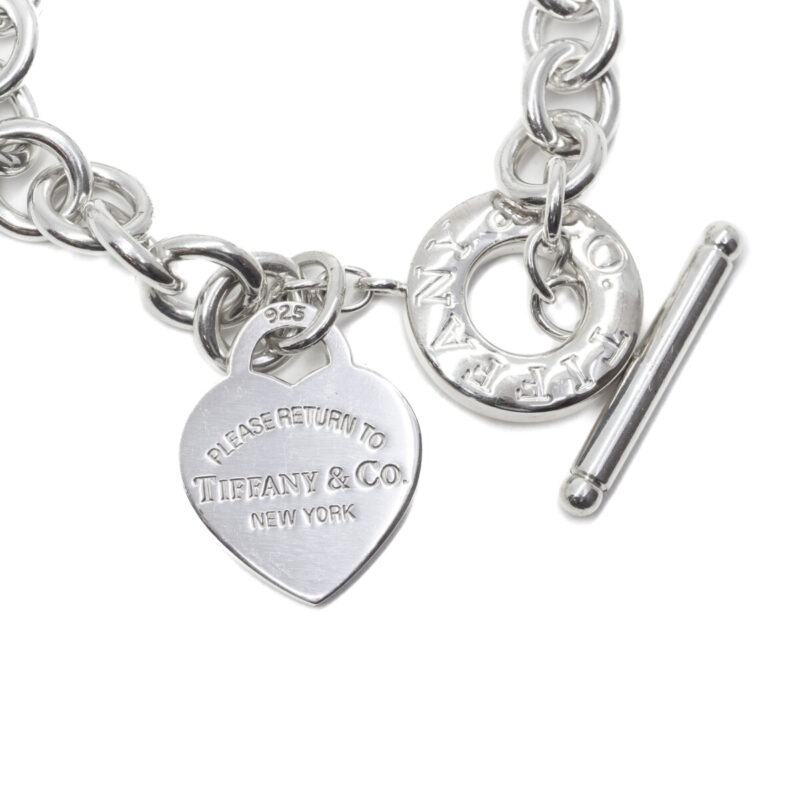 Tiffany & Co 925 Silver Return to Tiffany Bracelet 19cm #62723