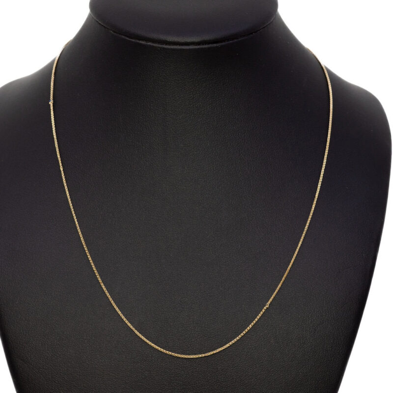 14ct Yellow Gold Chain Necklace 41cm #62783