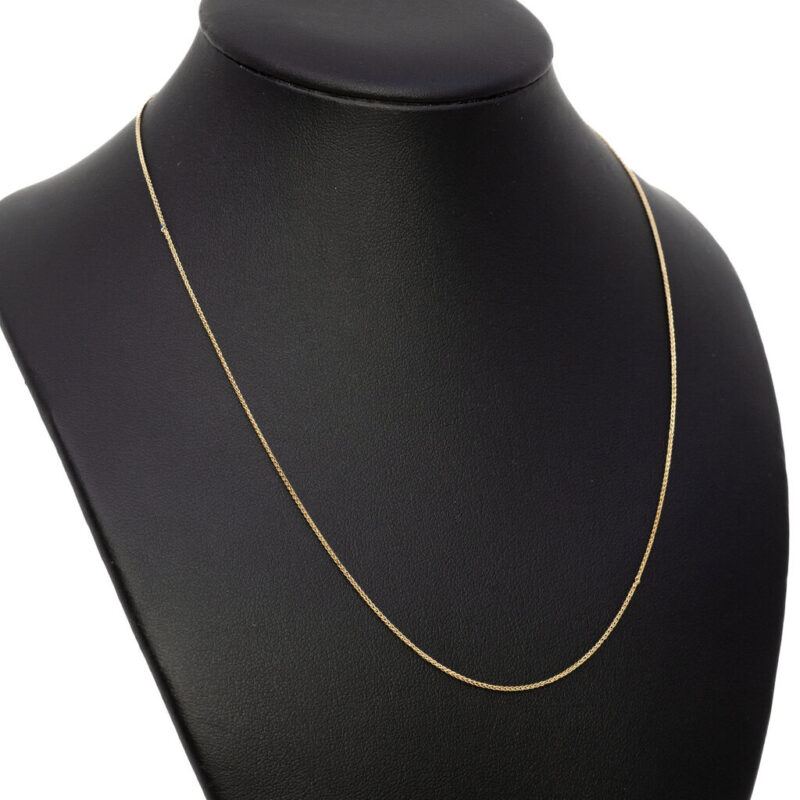 14ct Yellow Gold Chain Necklace 41cm #62783