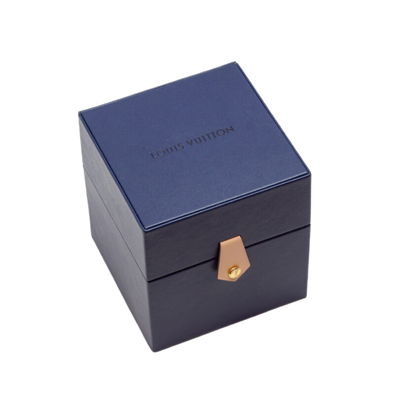 Louis Vuitton Tambour Slim Monogram Watch QA145 + Box & Receipt #63042
