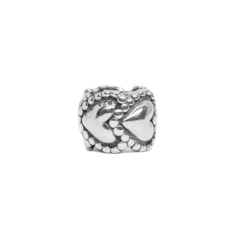 Pandora Sterling Silver Chain of Hearts Charm #62806-20