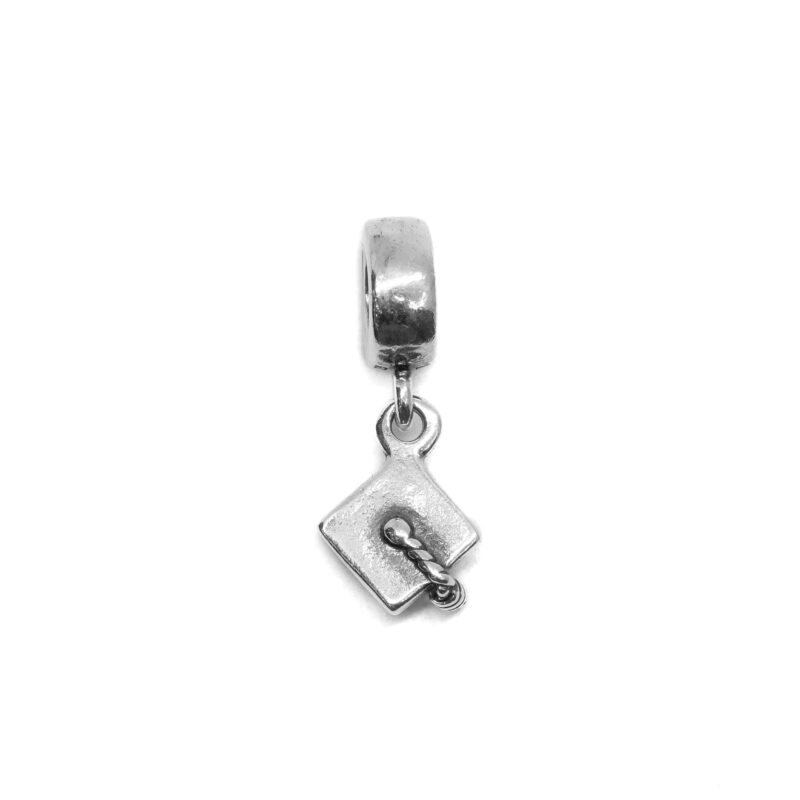 Pandora Sterling Silver Graduation Cap Dangle Charm #62806-6