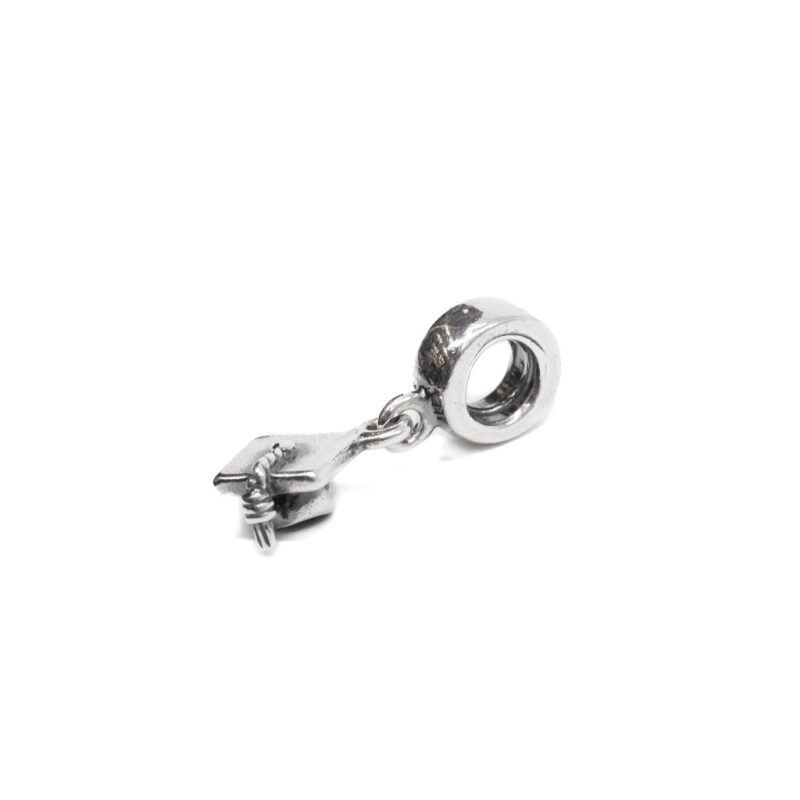 Pandora Sterling Silver Graduation Cap Dangle Charm #62806-6