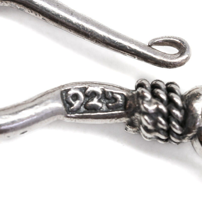 Sterling Silver Byzantine Link Bracelet 18cm #62826