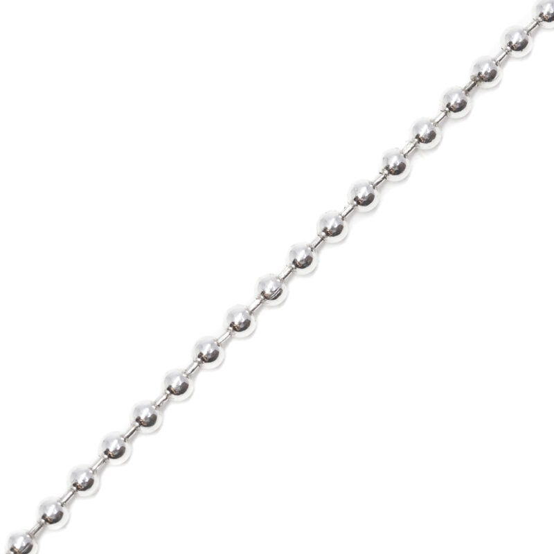 Sterling Silver Open Love Heart & T-Bar Bracelet 18cm #62758