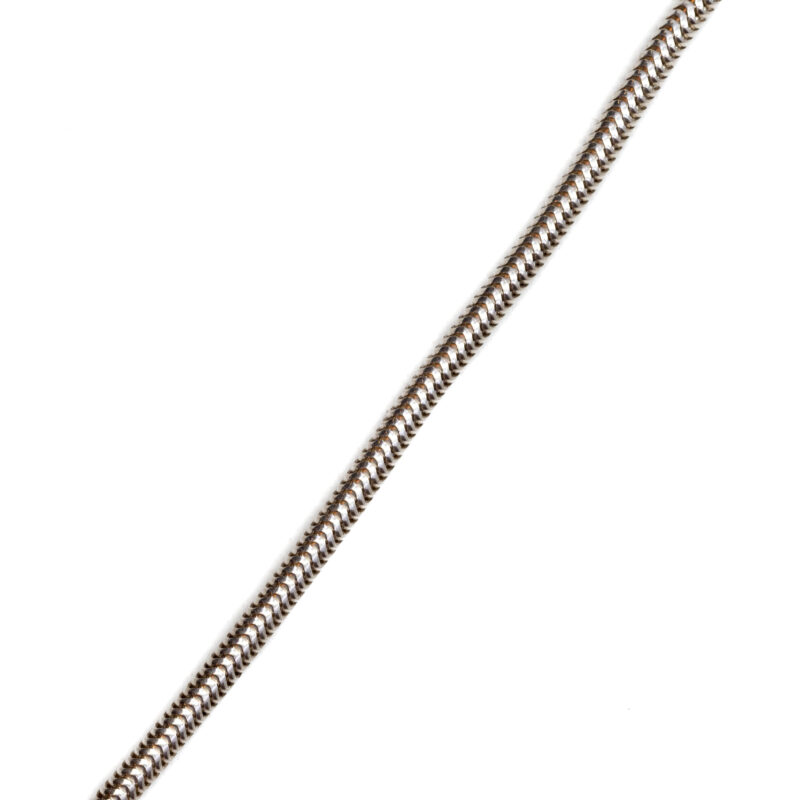 Sterling Silver Snake Necklace 48cm #63295