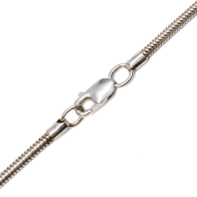 Sterling Silver Snake Necklace 48cm #63295