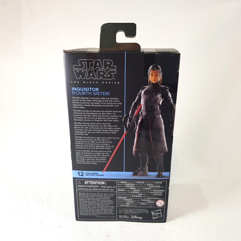 *new* Star Wars the Black Series Obi-Wan Kenobi Inquisitor (fourth Sister) #63335-15