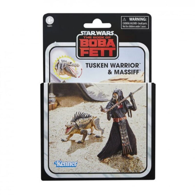 Star Wars Vintage Collection the Book of Boba Fett Tusken Warrior & Massiff #63336-3