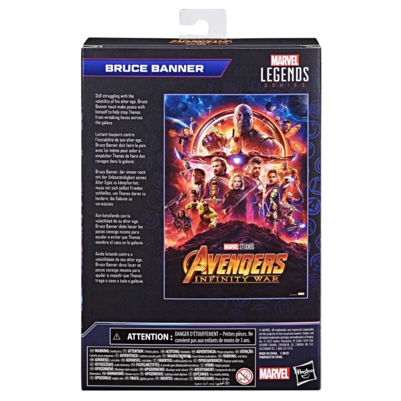 Marvel Legends the Infinity Saga Avengers Infinity Wars Bruce Banner #63451