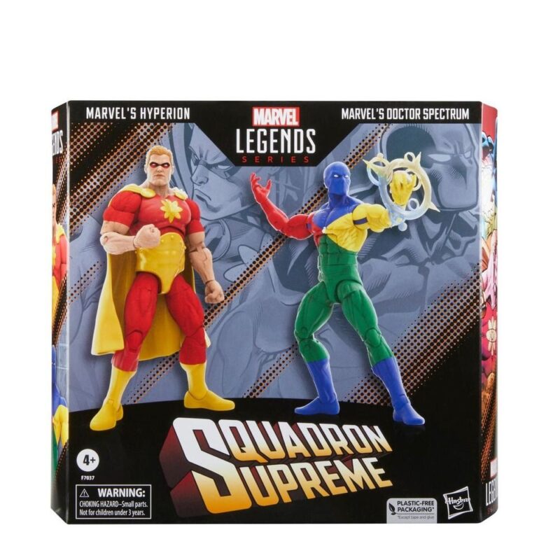 Marvel Legends Series Squadron Supreme Hyperion & Doctor Spectrum Action Figure 2-Pack #63454
