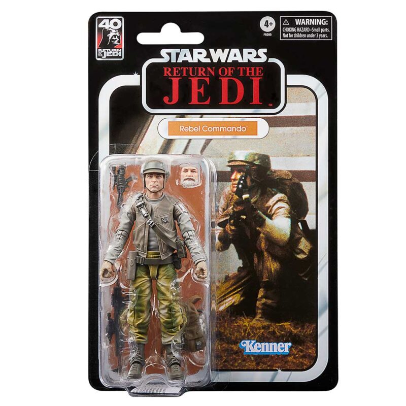 Star Wars - Return of The Jedi - Rebel Trooper (endor) the Black Series Action Figure #63470-6