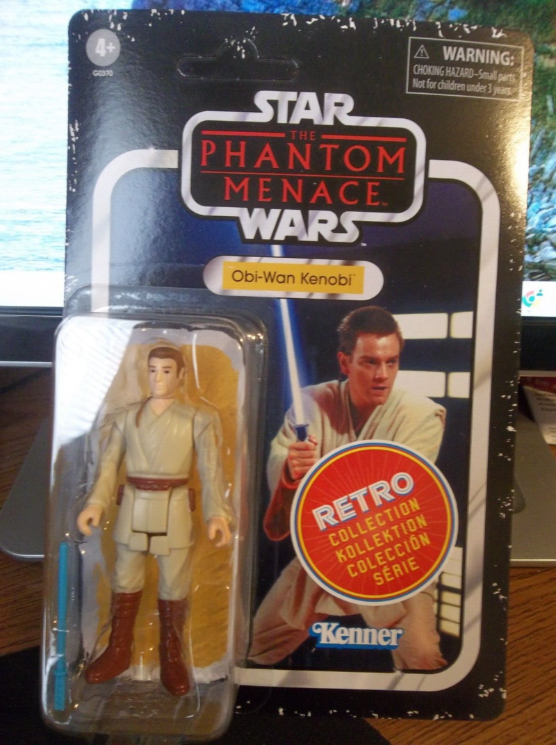 Star Wars - the Phantom Menace - Obi-Wan Kenobi Retro Collection Action Figure #63477-27