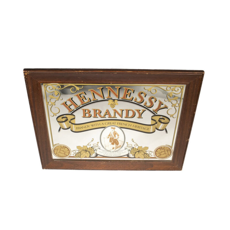 Vintage Hennessy Brandy Bar Mirror #62692 - Image 2