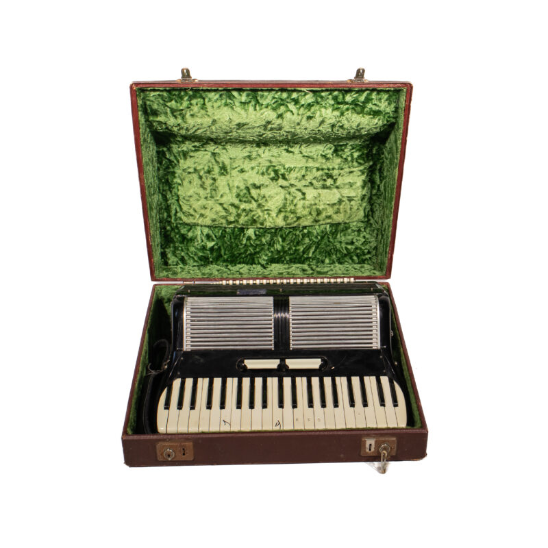 Serenelli Accordion Bellini III 120 Bass 2 Treble Piano Made in Italy + Case #63349