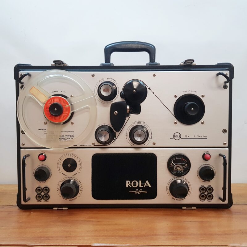 Plessy Rola 66 Mk II Electronics Tape Recorder - Read Description #44026