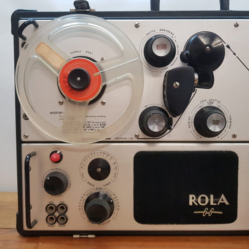 Plessy Rola 66 Mk II Electronics Tape Recorder - Read Description #44026