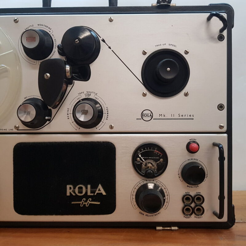 Plessy Rola 66 Mk II Electronics Tape Recorder - Read Description #44026