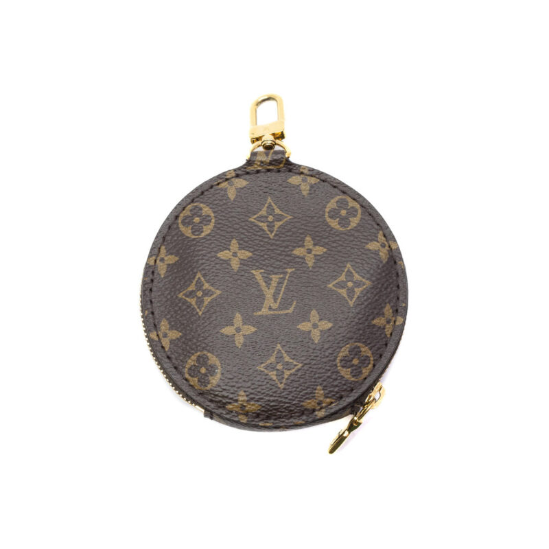 Louis Vuitton Monogram Multi Pochette Round Coin Purse Pouch RI4220 #63204