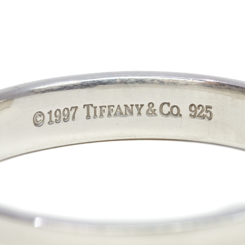 Tiffany & Co T&CO 1837 Sterling Silver Cuff Bangle c/1997 #63104