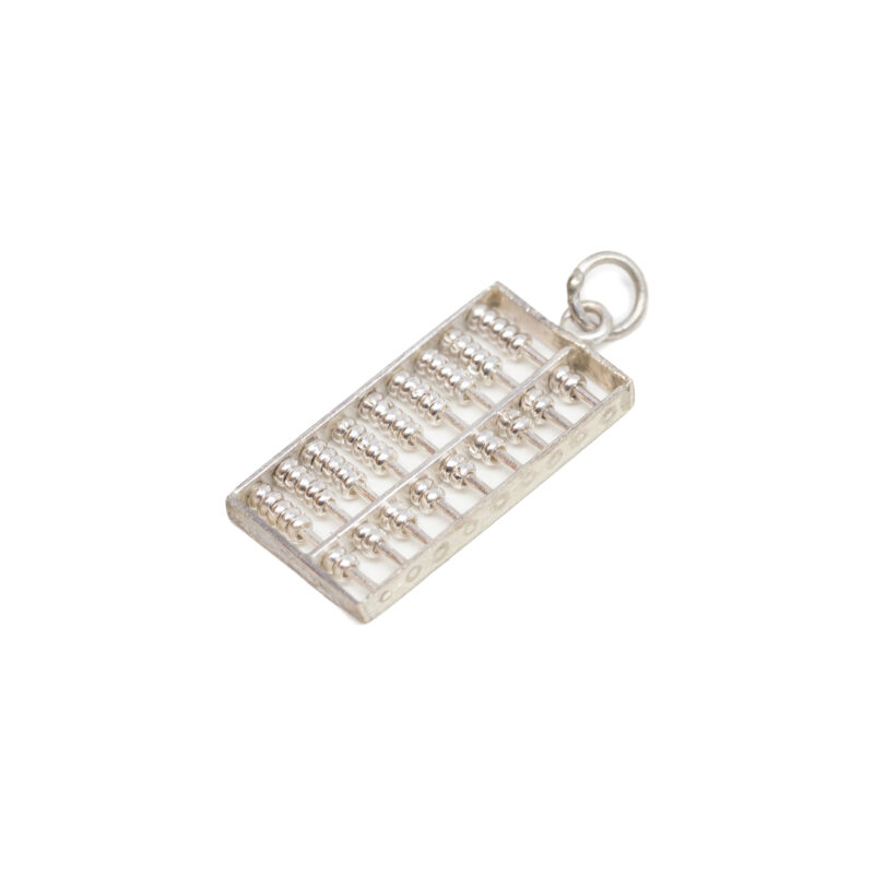 Sterling Silver Abacus Charm Moving *Brand New* #9636-36
