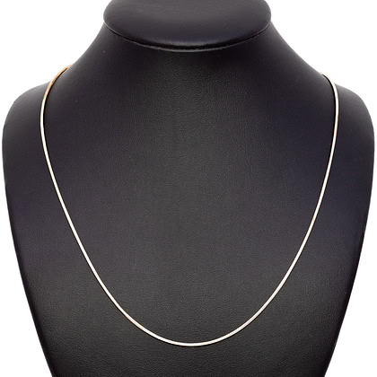 Sterling Silver Snake Chain Necklace 57cm #62077
