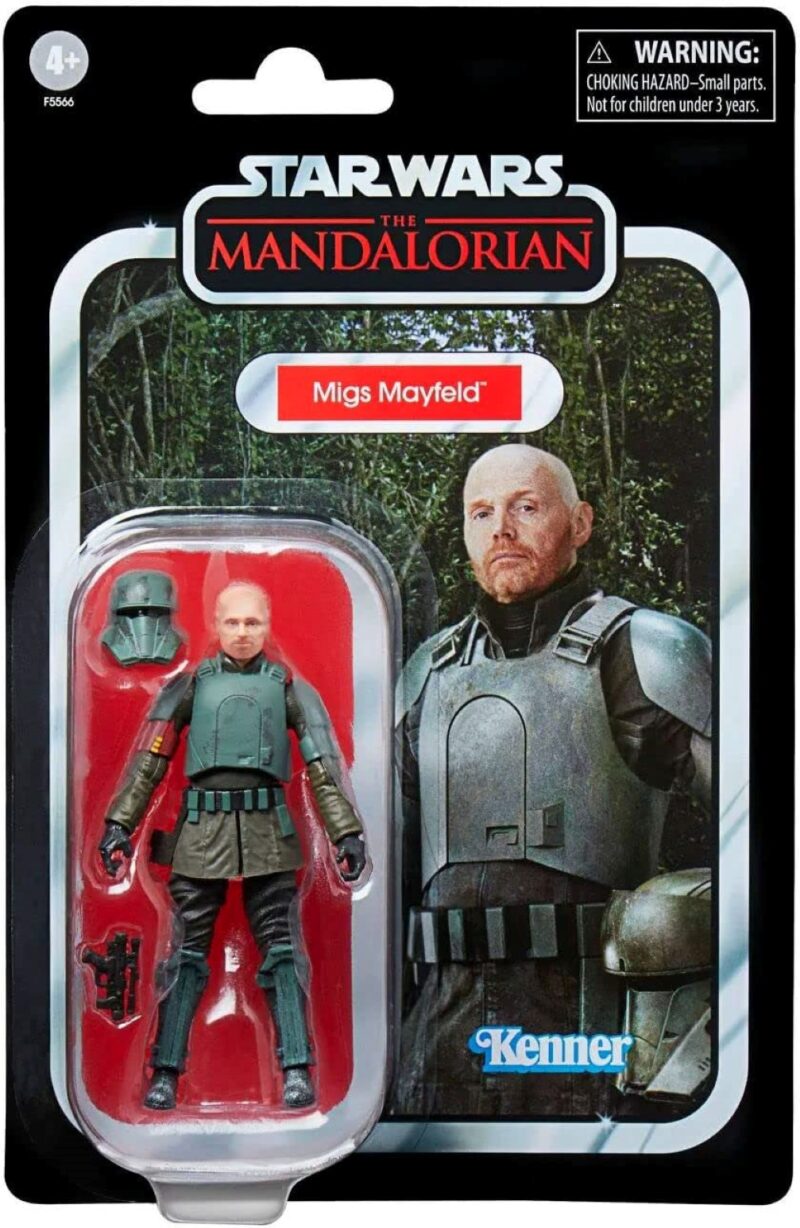 Star Wars Vintage Collection the Mandalorian Migs Mayfeld (morak) Action Figure #63507