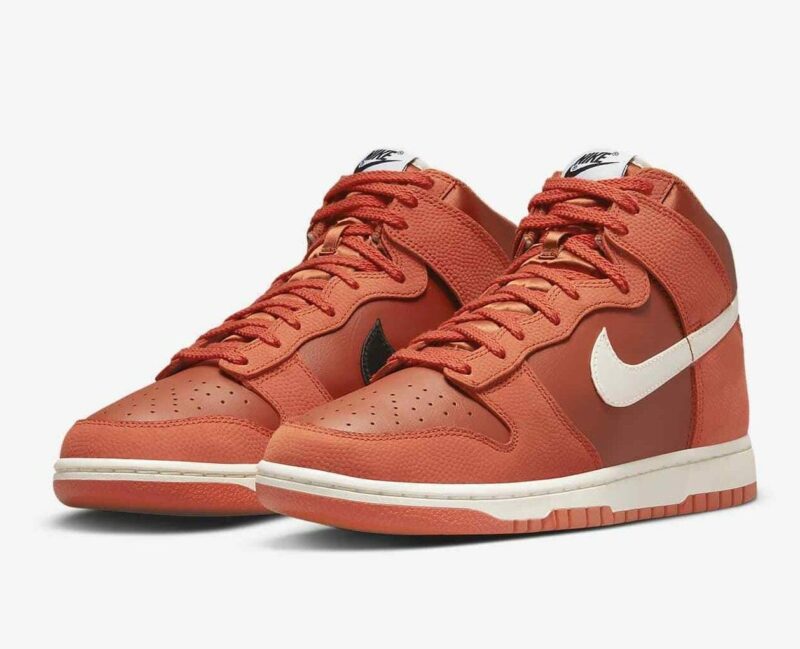 Nike Dunk Hi Retro Prm Emb One Game Mantra Orange Dh8008-800 Size Us12 Uk11 Eur46 #63670-11