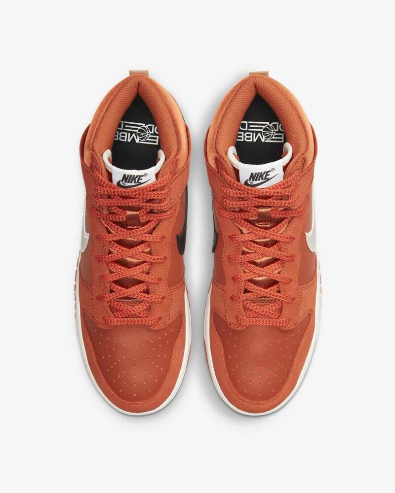 Nike Dunk Hi Retro Prm Emb One Game Mantra Orange Dh8008-800 Size Us12 Uk11 Eur46 #63670-11